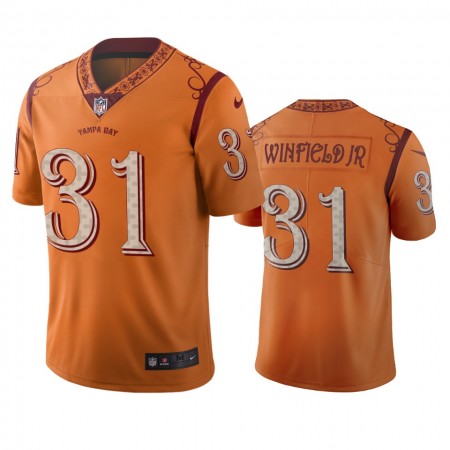Tröjor Tampa Bay Buccaneers Antoine Winfield Jr. 31 Orange City Edition Vapor Limited - Män Tröjor Tampa Bay Buccaneers Antoine Winfield Jr. 31 Orange City Edition Vapor Limited - Män